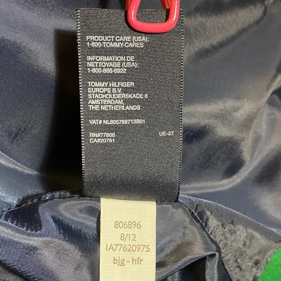 Tommy Hilfiger Wool-blend Stylish Pea Coat in Vibrant Kelly Green - women-M - Picture 12 of 15